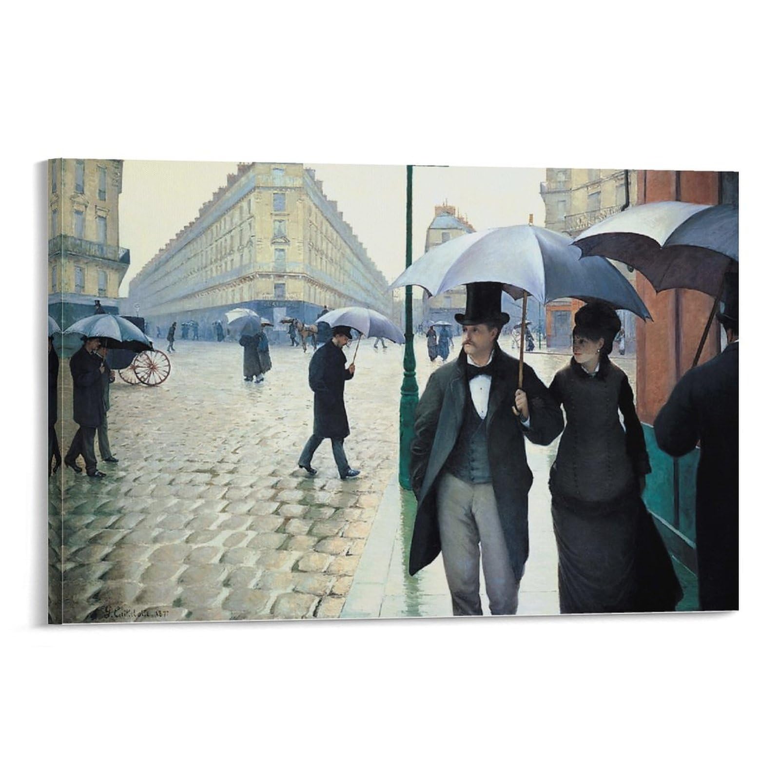 Amazon.co.jp: Gustave Caillebotteギュスターヴ・カイユボット《パリ